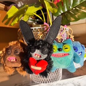 NWT FULL SET OF 10 - Fuggler Series 4 Keychains